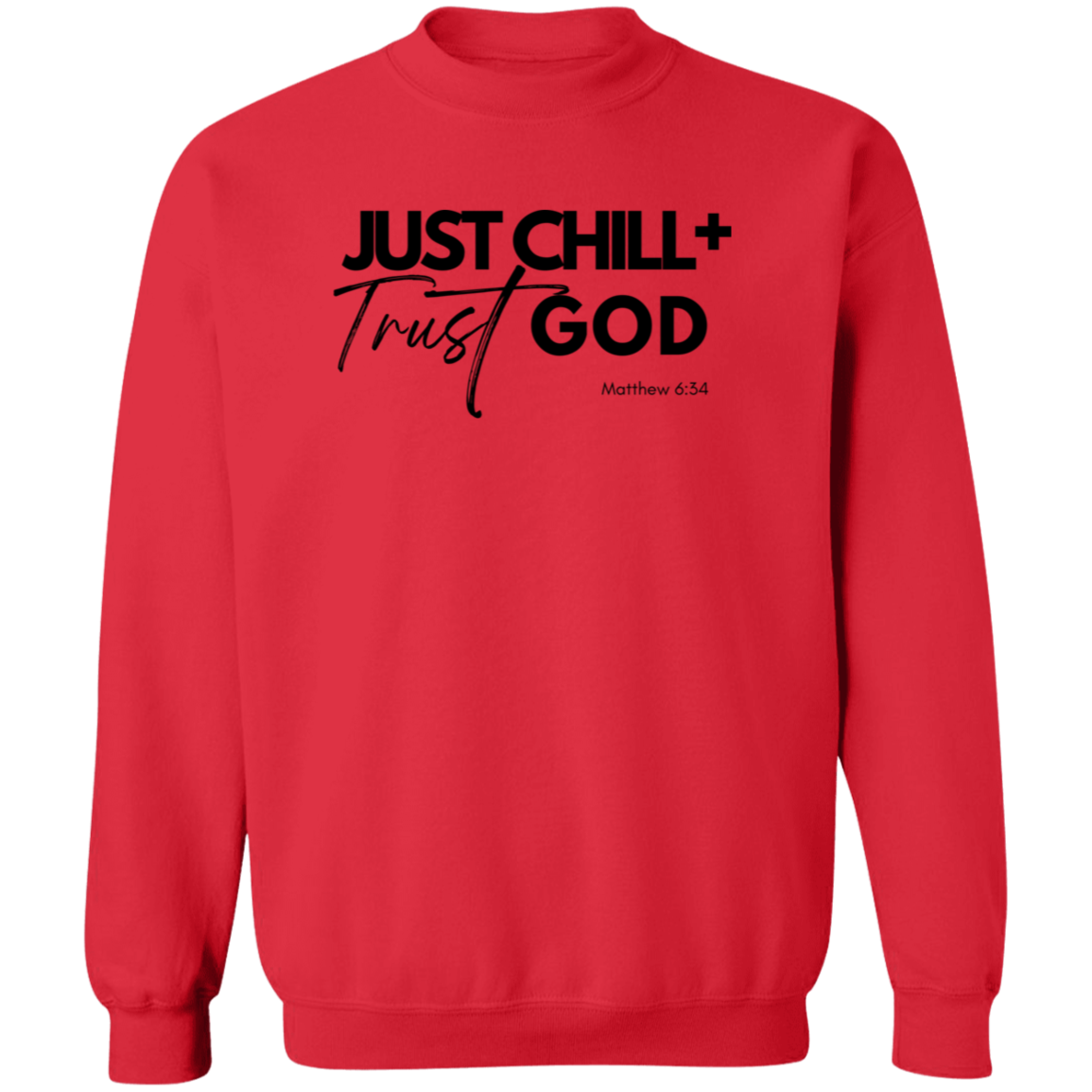 Women's Trust God Crewneck Sweatshirt