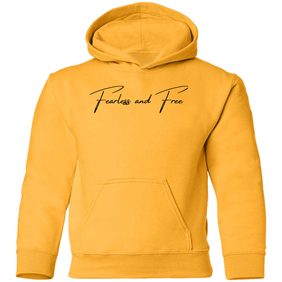 Simply Fearless and Free Youth Hoodie