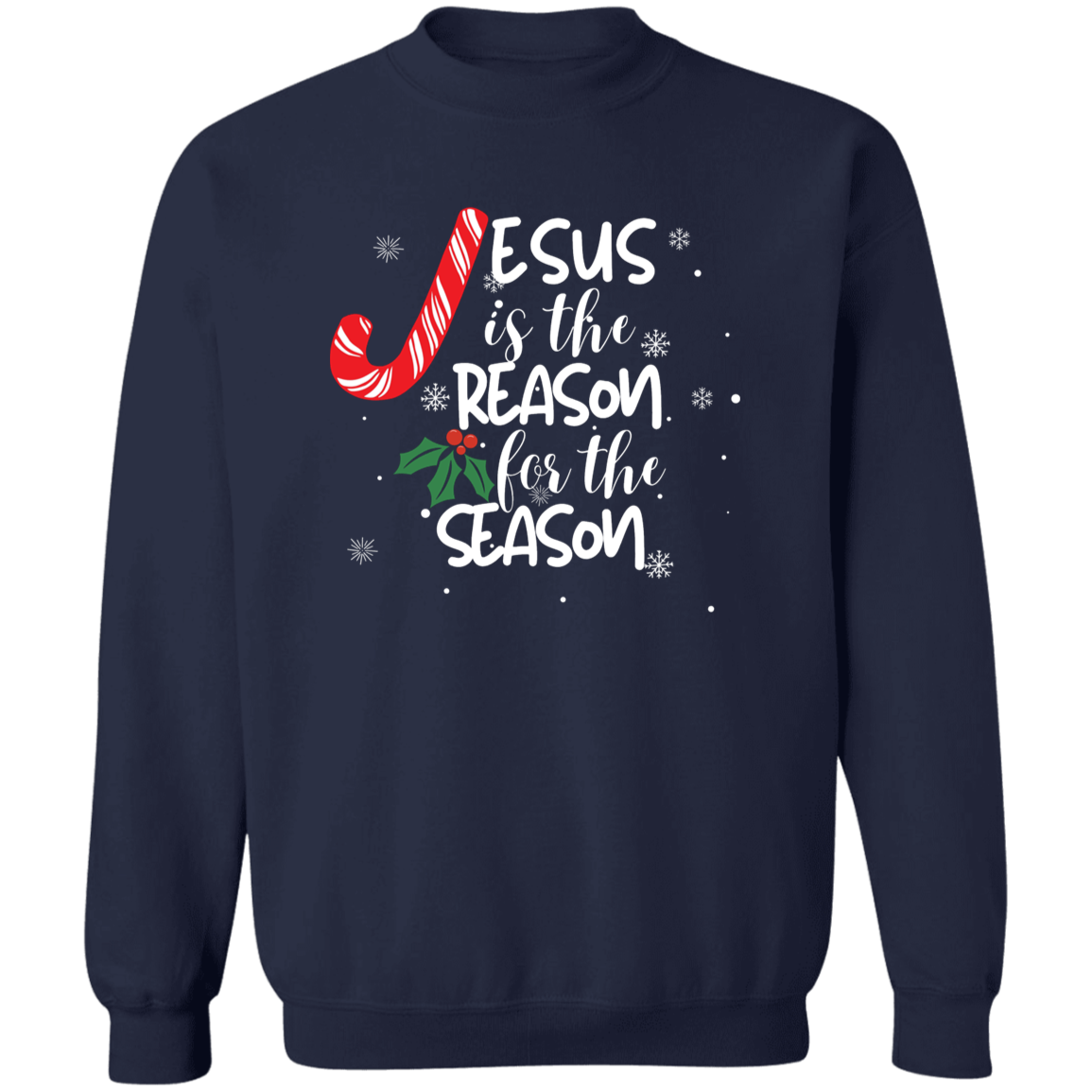 Jesus is the Reason Candy Sweatshirt (Closeout)