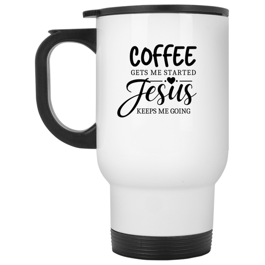 Jesus Fueled Travel Mug