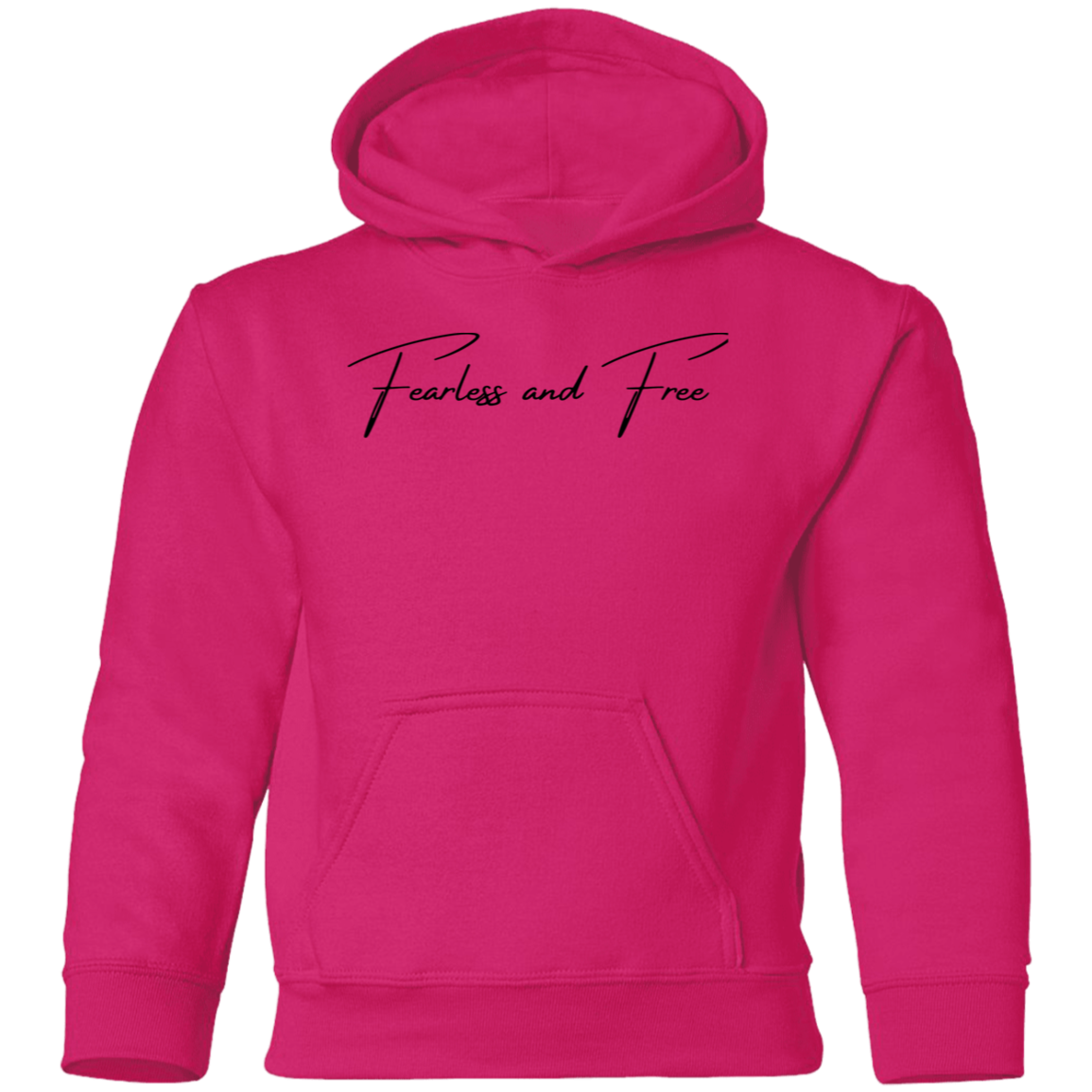 Simply Fearless and Free Youth Hoodie