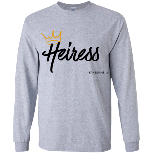 Heiress to Him Eph 1:11 Kids Longsleeve