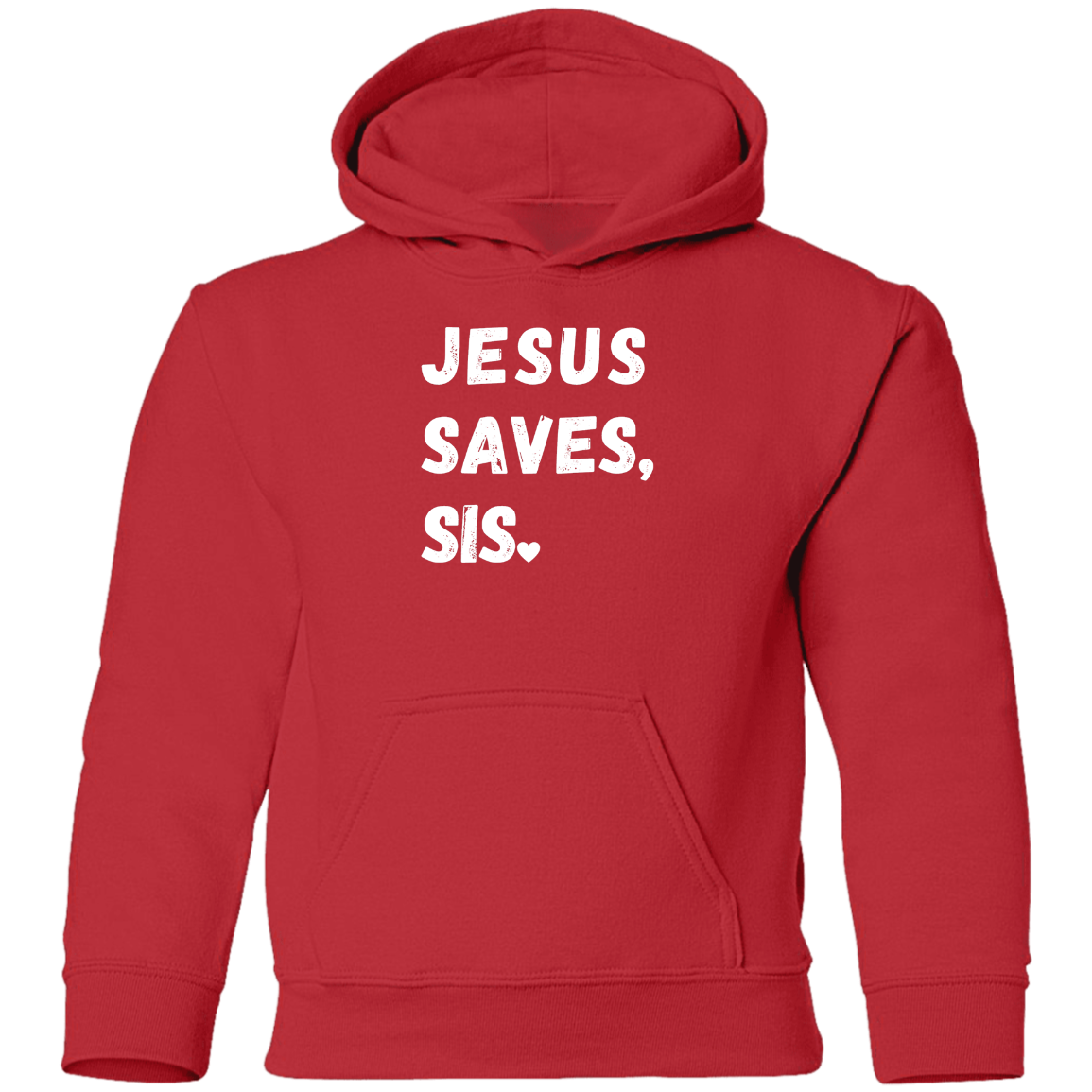 Jesus Saves Sis Youth Hoodie