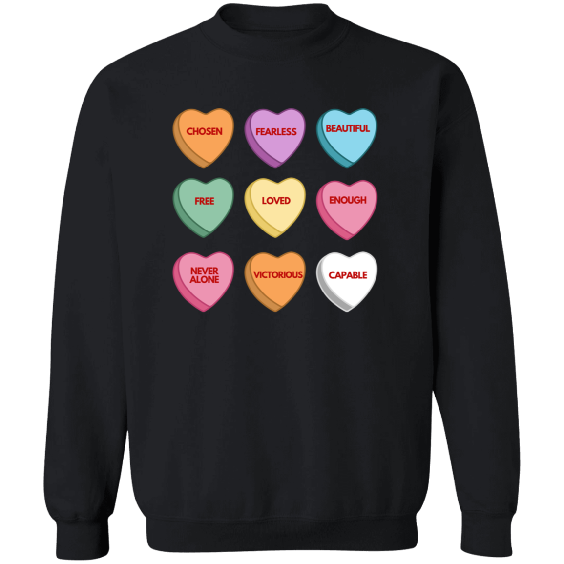 Women's Candy Affirmations Crewneck Sweatshirt