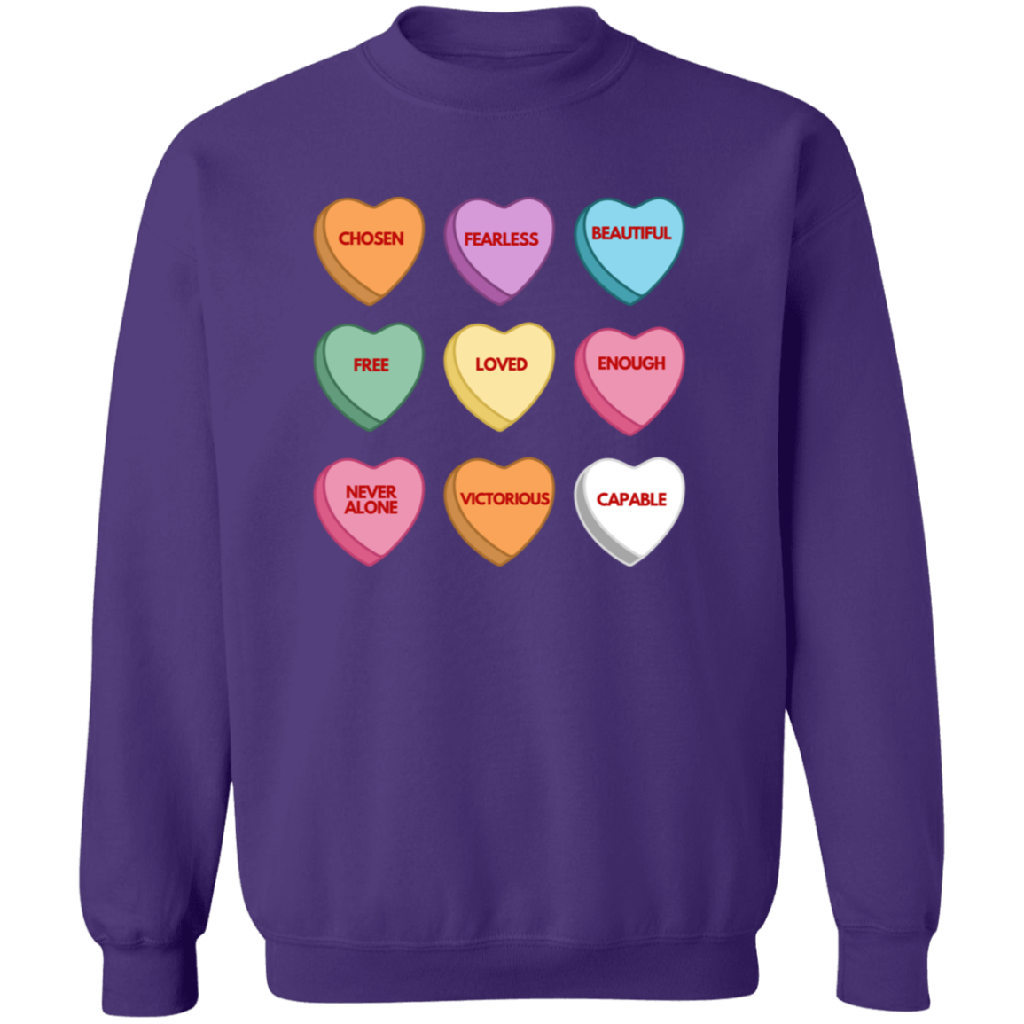 Women's Candy Affirmations Crewneck Sweatshirt