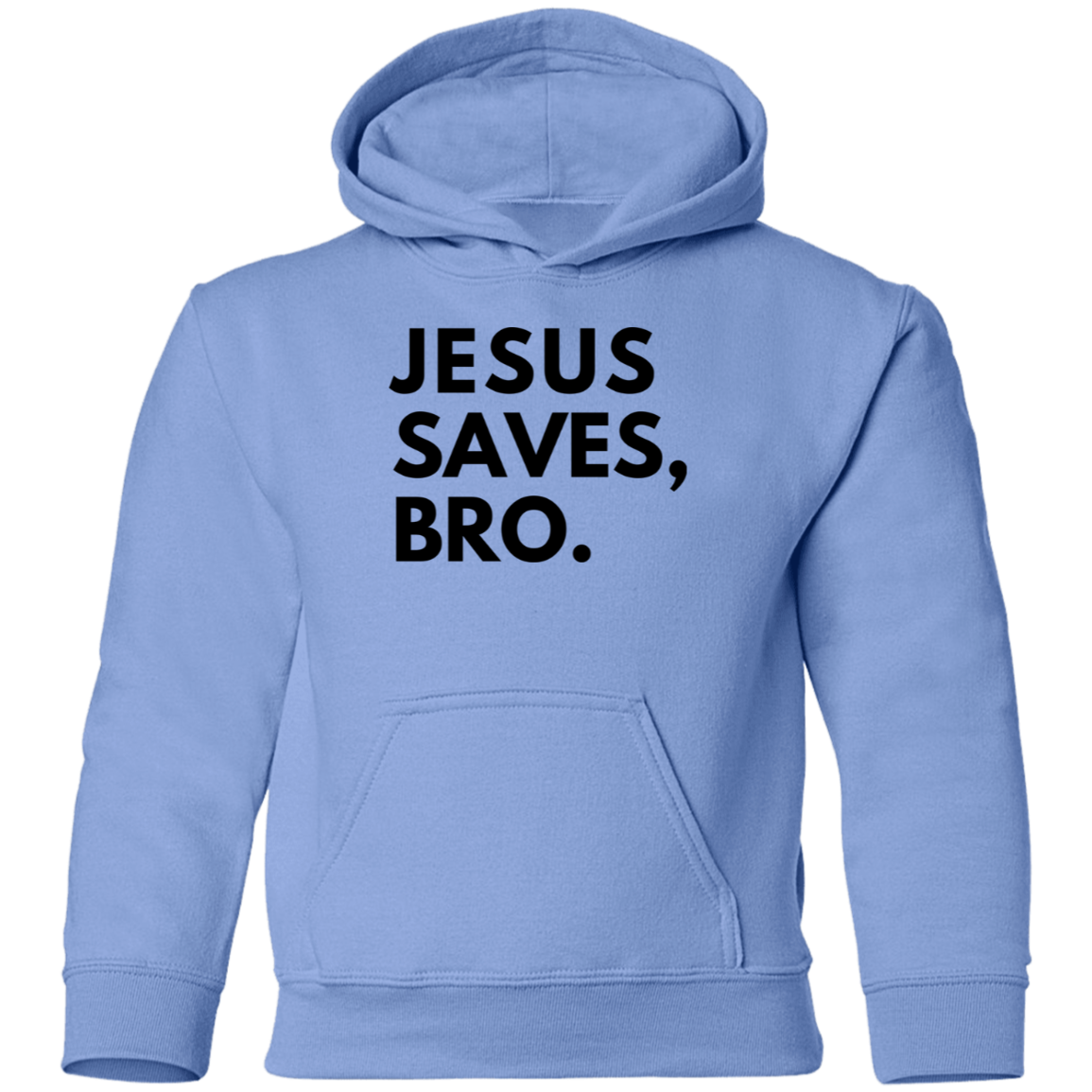 Jesus Saves Bro Youth Hoodie