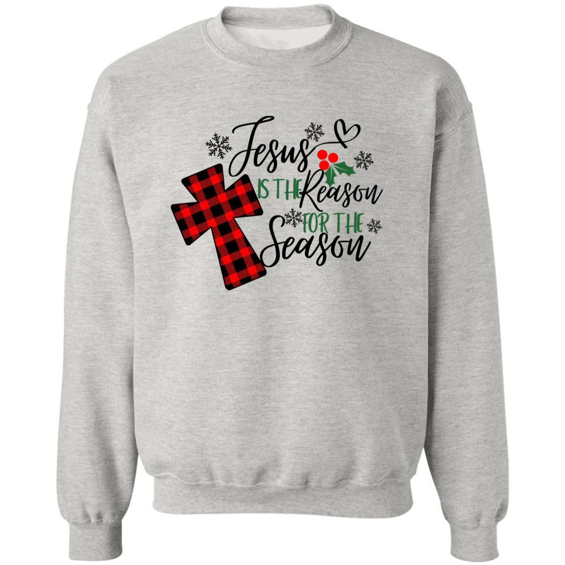 Jeus is the Reason Buffalo Crewneck Sweatshirt  (Closeout)