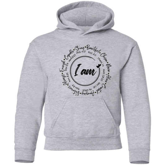 Affirmed in Him Youth Hoodie