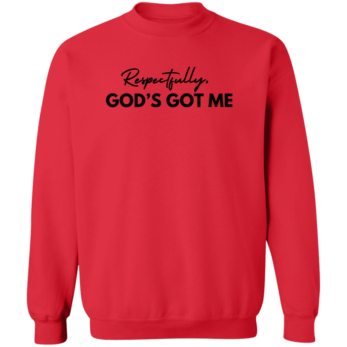 God's Got Me Crewneck Sweatshirt