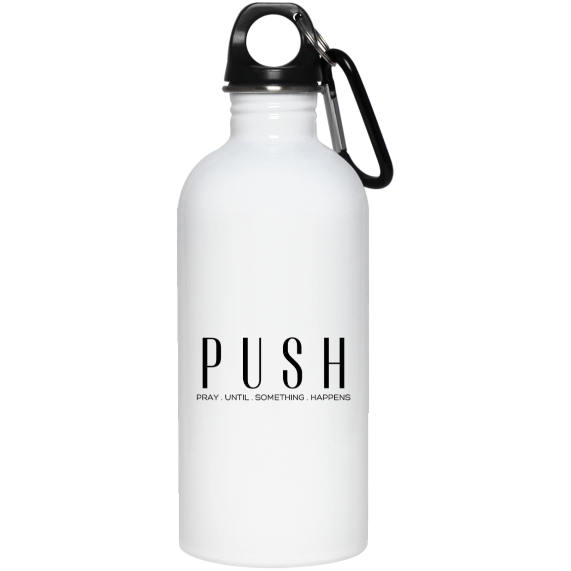 PUSH  Stainless Steel Water Bottle