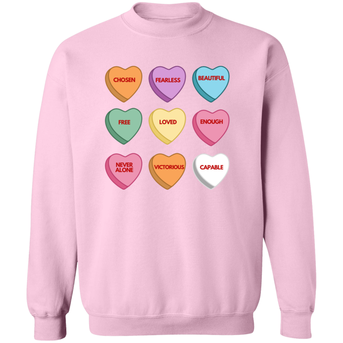 Women's Candy Affirmations Crewneck Sweatshirt