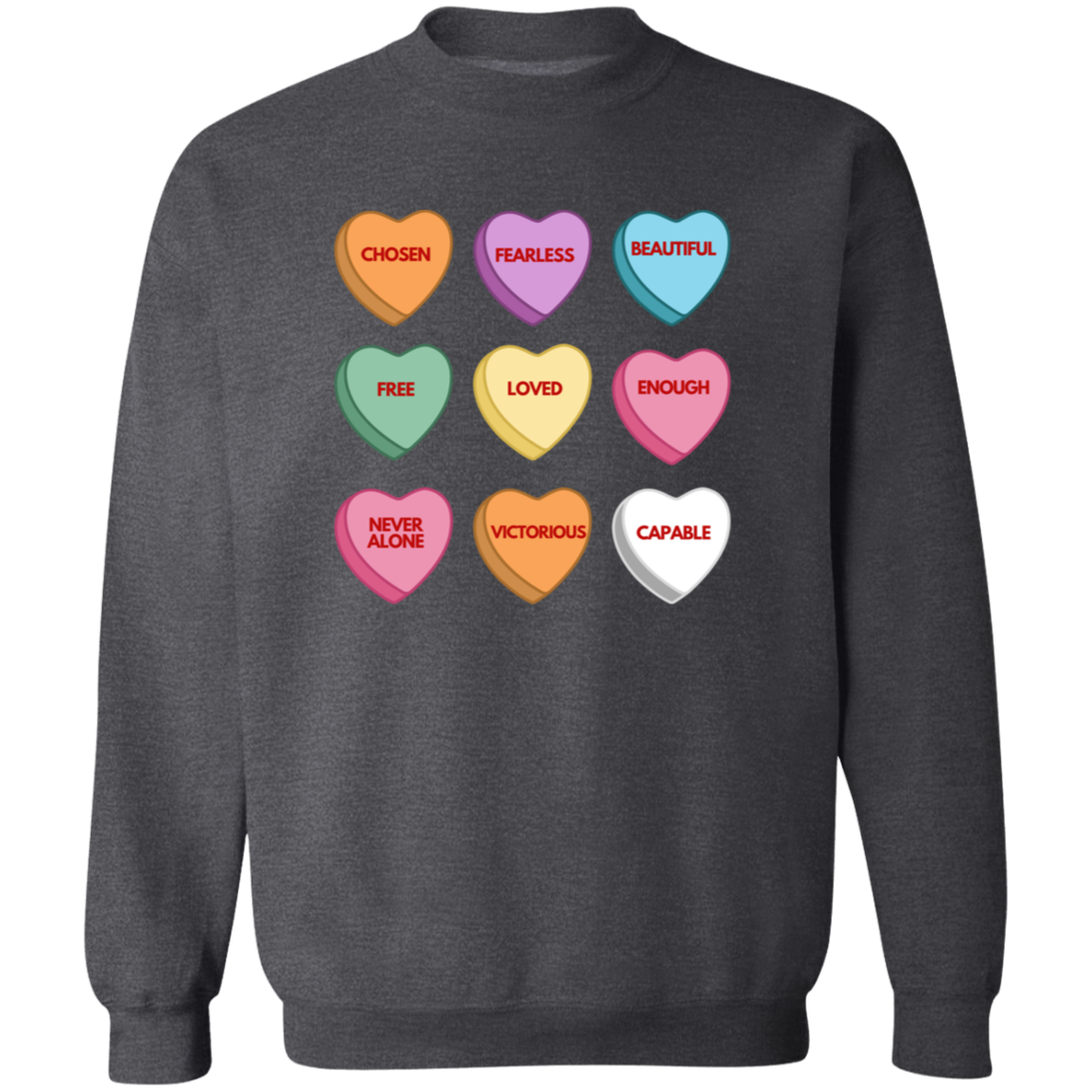 Women's Candy Affirmations Crewneck Sweatshirt