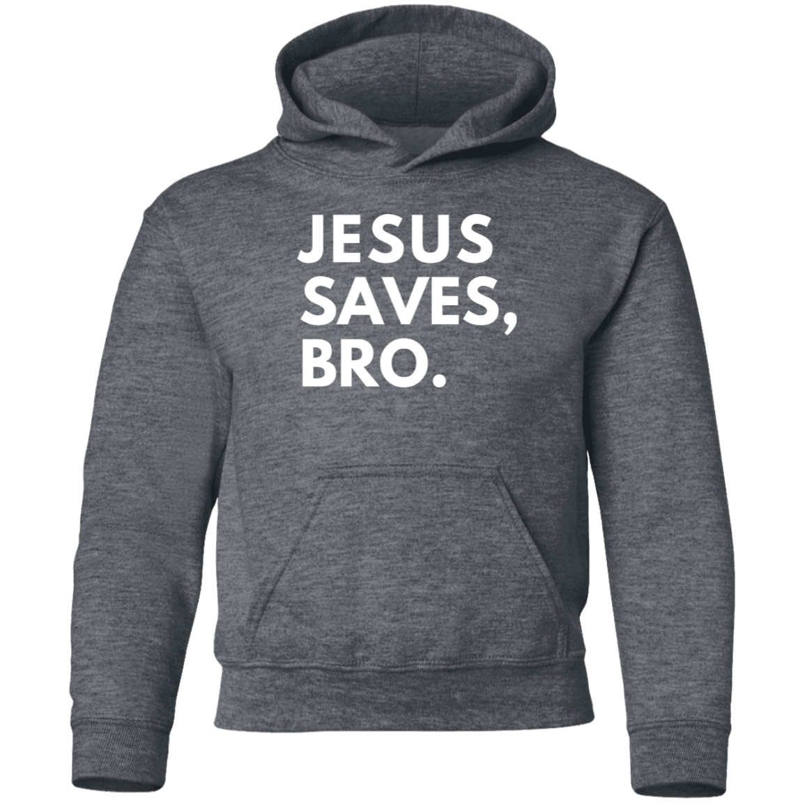 Jesus Saves Bro Youth Hoodie