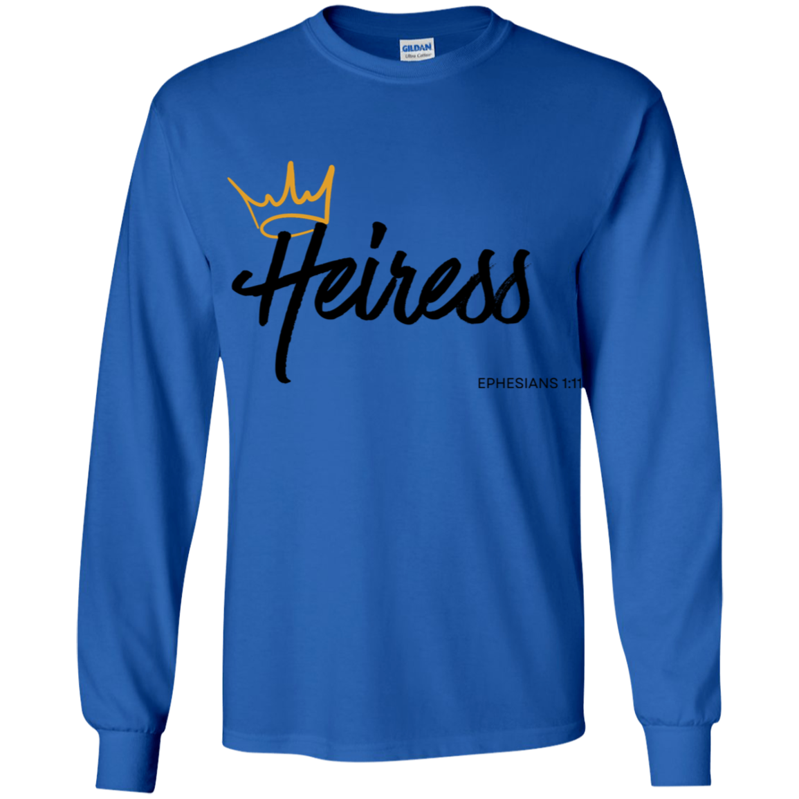 Heiress to Him Eph 1:11 Kids Longsleeve