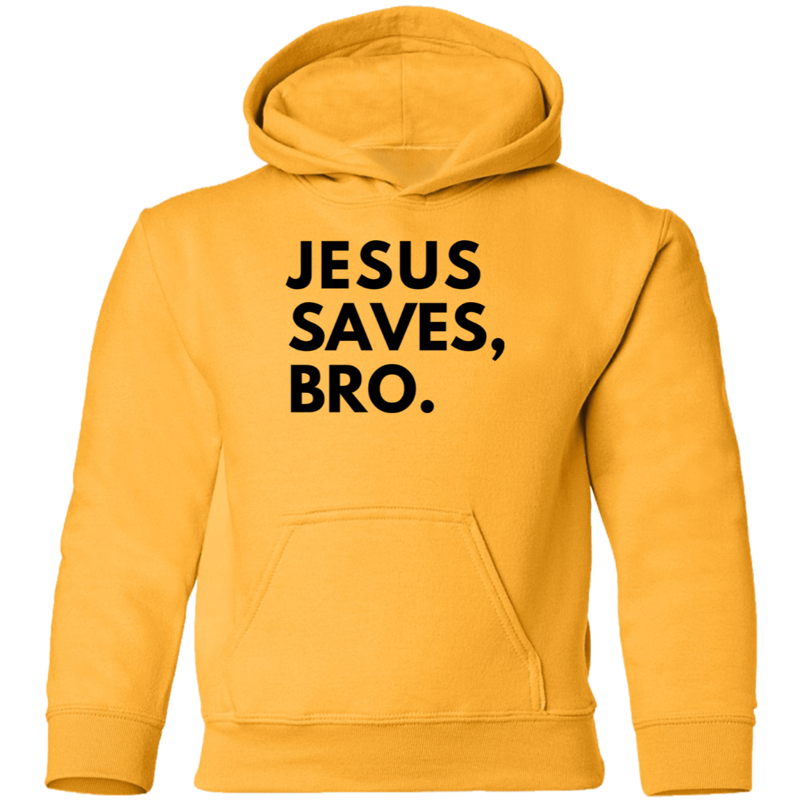 Jesus Saves Bro Youth Hoodie