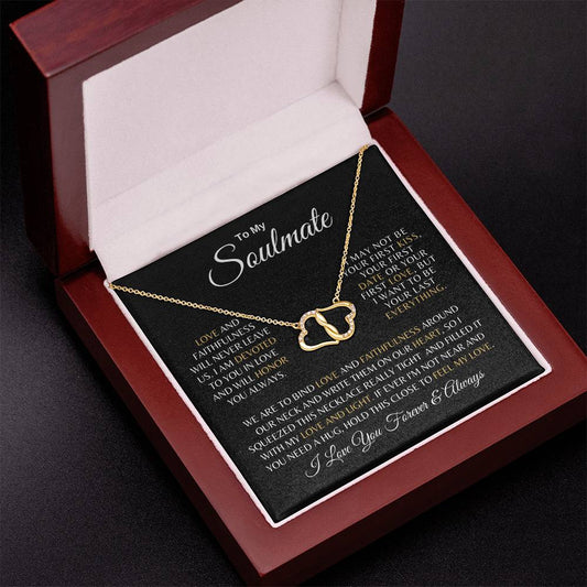 Soulmate | Prov. 3:3 Love and Faith Everlasting Necklace