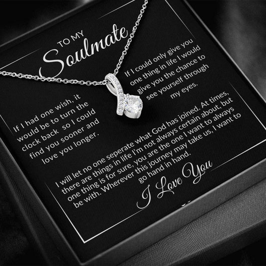 Soulmate | Mat 19:6 One Wish Alluring Beauty Necklace