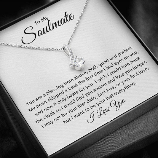 Soulmate | Jas 1:17  Skipped Beat Alluring Beauty Necklace