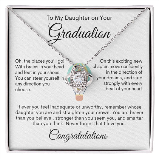 Daughter | Graduation| The Places Love Knot Necklace