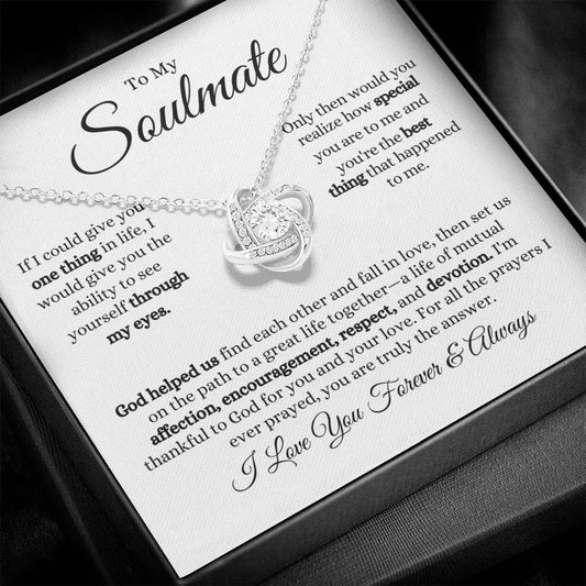 Soulmate | God's Guidance Love Knot Necklace