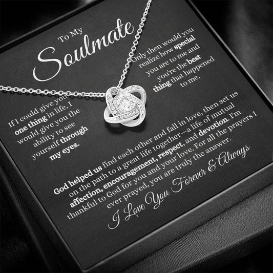Soulmate | God's Guidance Love Knot Necklace