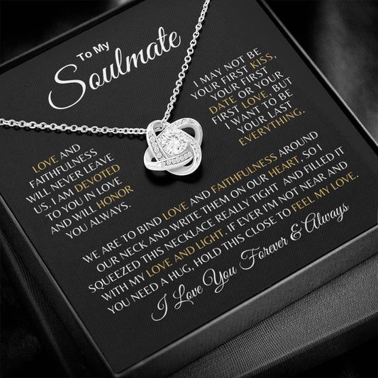 Soulmate | Prov. 3:3 Love and Faith Knot Necklace