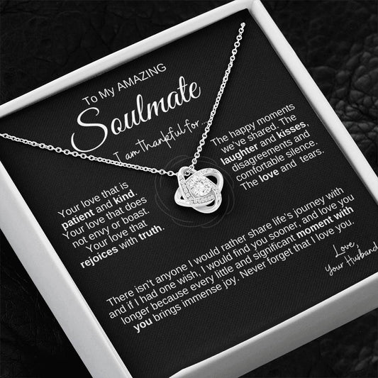 Soulmate | Thankful Love Knot Necklace