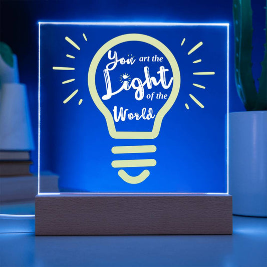 Youth | The Light Acrylic Plaque