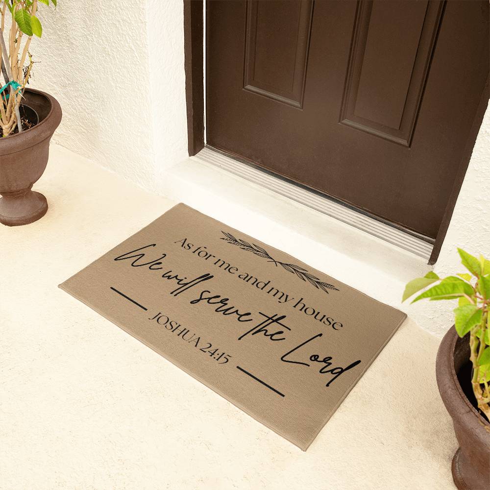 ServeThe Lord Welcome Mat