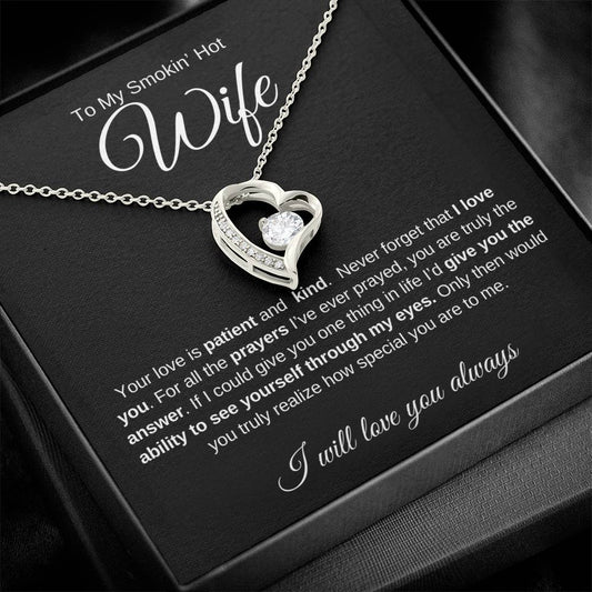 Wife | Smokin' Hot Answer Forever Love  Necklace