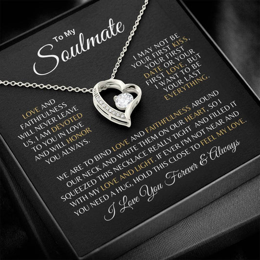 Soulmate | Prov. 3:3 Love and Faith Forever Necklace