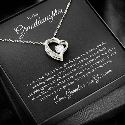 Granddaughter | Prov. 17:6 Our Crown Forever Love Necklace