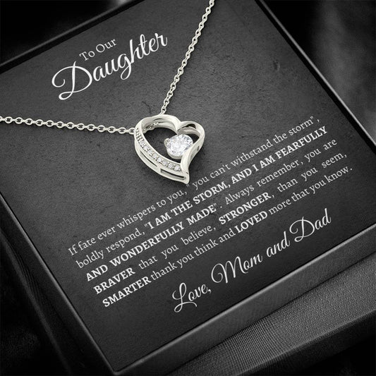 Daughter | Pslm 139:14 Our Storm Forever Love Necklace