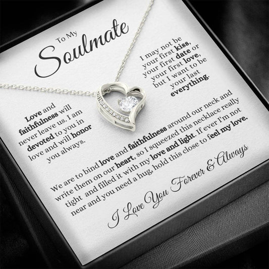 Soulmate | Prov. 3:3 Love and Faith Forever Necklace