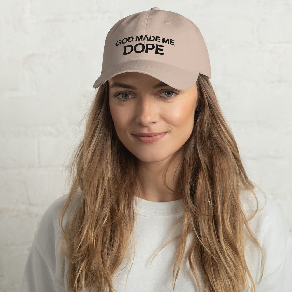 God Made Me Dope Cap