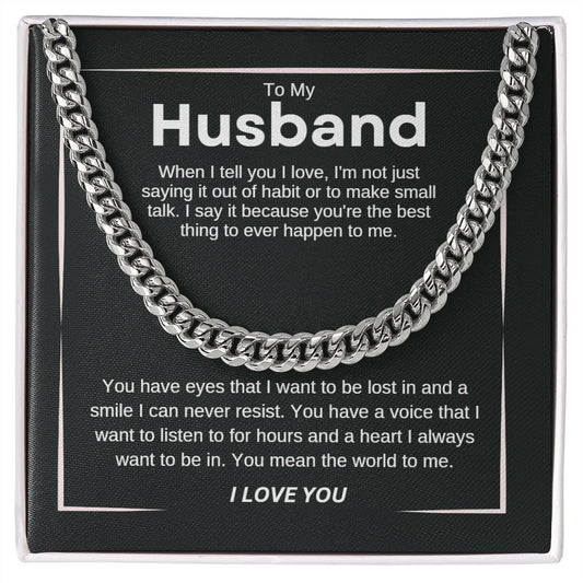 Husband | Lost Cuban Link Chain 3