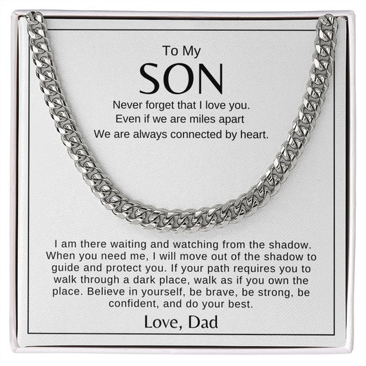 Son | Dad  Protector Cuban Link Chain
