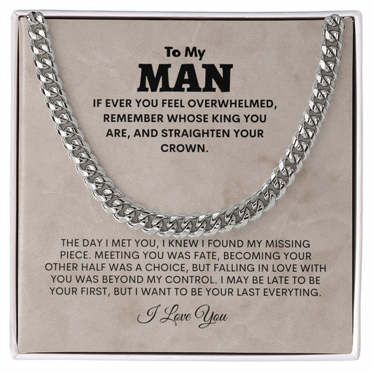 My Man | King Cuban Link Chain 5