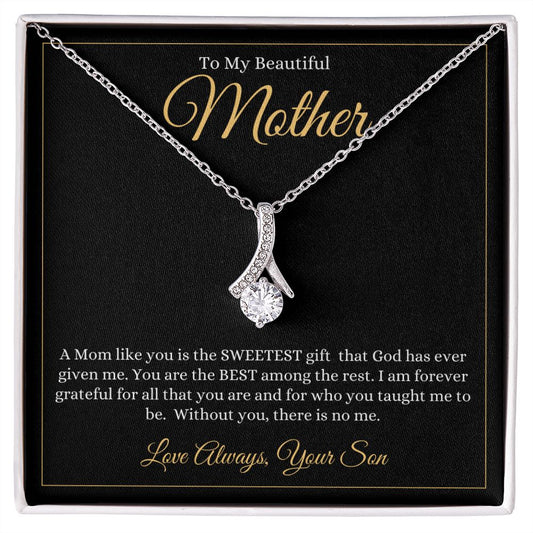 Mother | Son | Gift from Above Alluring Beauty Necklace