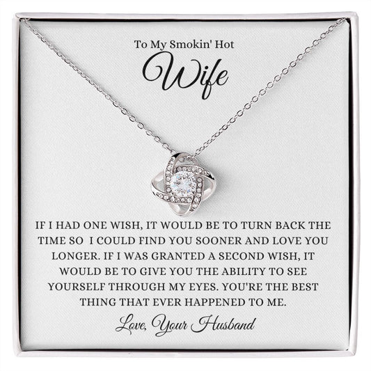 Wife | One Wish Love Knot Necklace