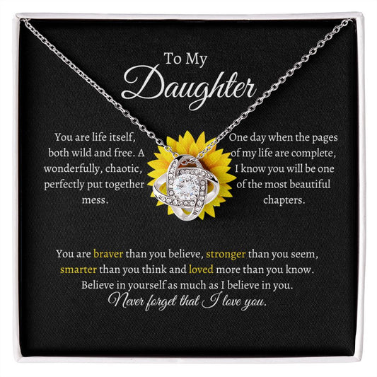Daughter | Life Love Knot Necklace