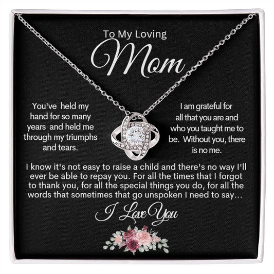 Mom | The Unspoken Love Knot Necklace