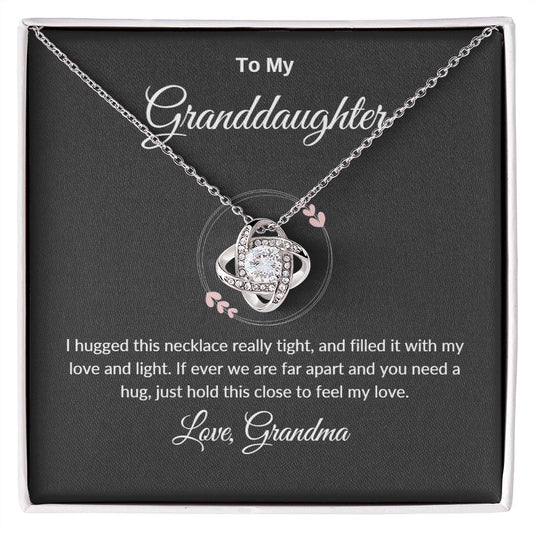 Granddaughter From Grandma | My Love Knot Necklace