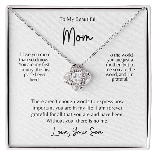 Mom | Son | Home Love Knot
