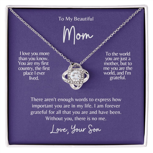 Mom | Son | Home Love Knot