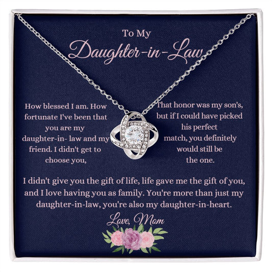 Daughter in Law | Blessed Forever Love Necklace