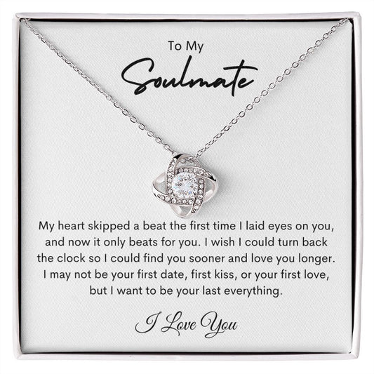 Soulmate | My Heart Love Knot Necklace