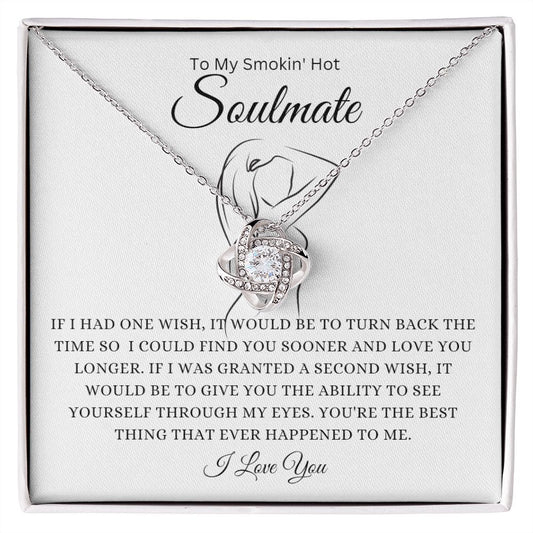 Soulmate | One Wish Love Knot Necklace 6