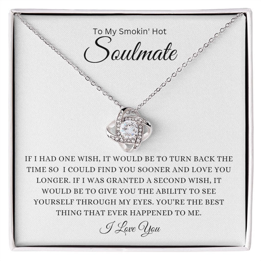 Soulmate | One Wish Love Knot Necklace