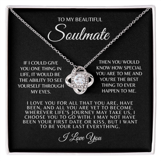 Soulmate | Through My Eyes Love Knot Necklace